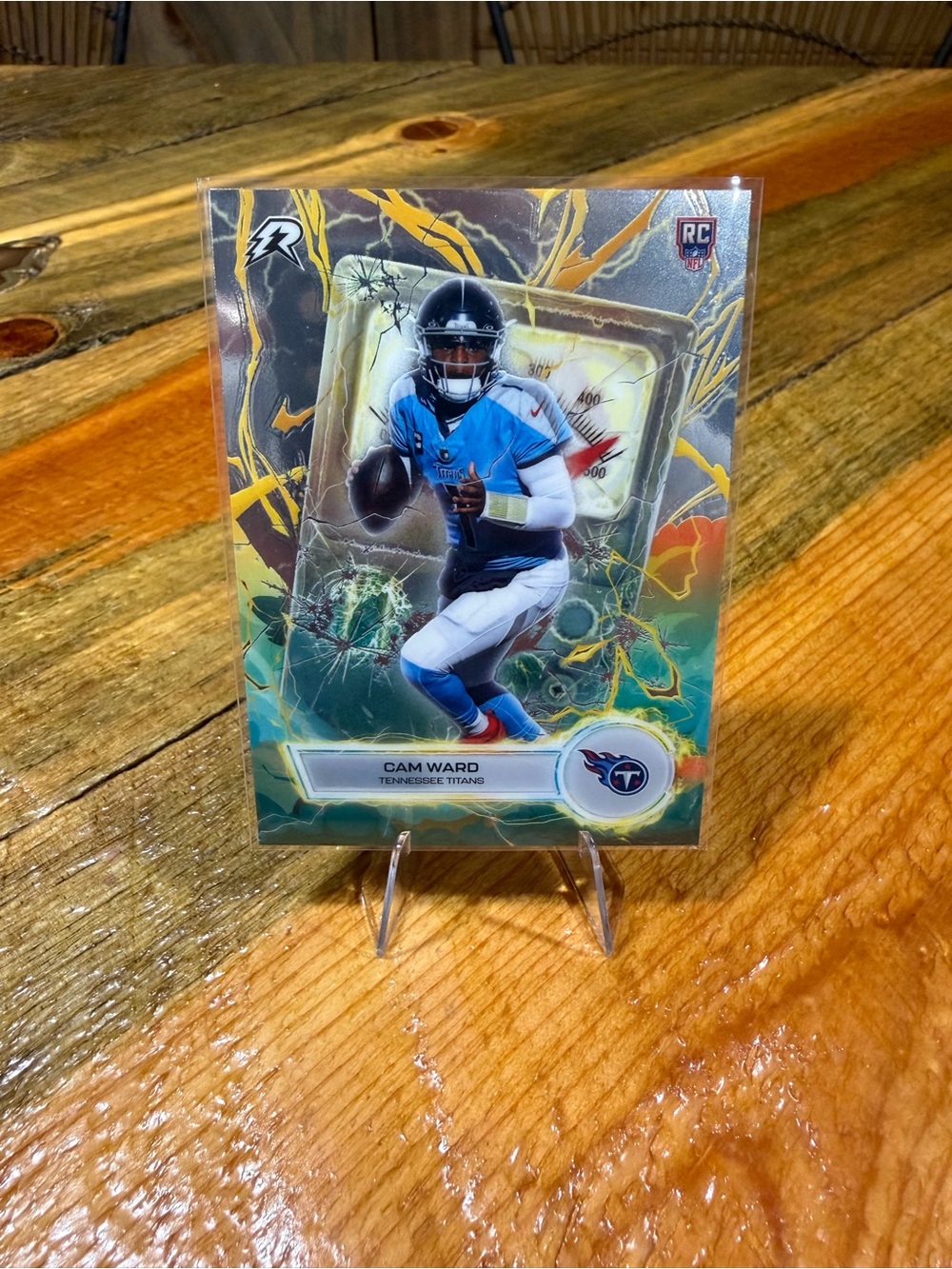 Topps Cam Ward Voltiac Rookie Card Tennessee Titans NFL Card